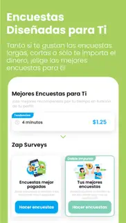 zap - encuestas que te pagan iphone capturas de pantalla 3