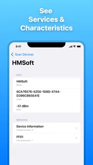 bluetooth terminal iphone capturas de pantalla 2