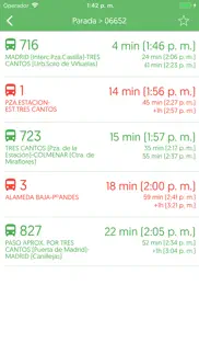 madrid metro bus cercanias iphone capturas de pantalla 4