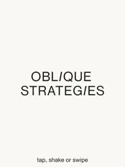 oblique strategies se ipad images 1