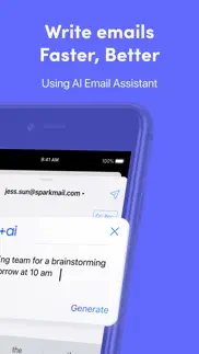 spark mail + ai: email inbox iphone images 2