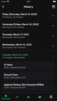 stats.fm for spotify music app iphone images 2