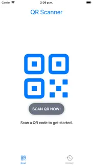 qr code reader iphone capturas de pantalla 1