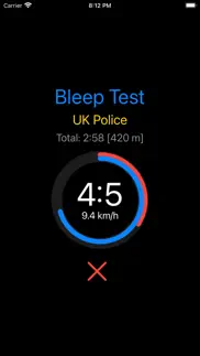 bleep test uk police iPhone Captures Décran 2