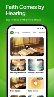 hearfaith-bible audio iPhone Captures Décran 4