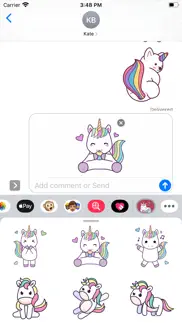 fantasy unicorn stickers iphone images 3