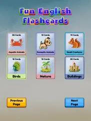 fun english flashcards pro ipad bildschirmfoto 1