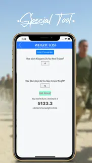 army diet tool iphone resimleri 3