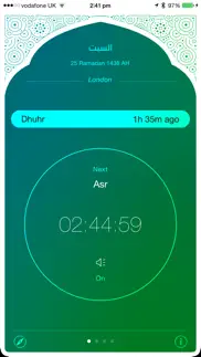 ipray: adhan · prayer · qibla iPhone Captures Décran 1