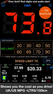speedometer 55 pro. gps kit. iphone images 2