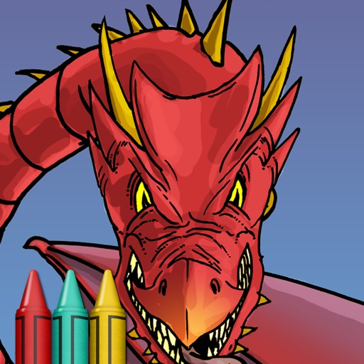 Dragon Attack Coloring Book app reviews download