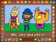 pirates coloring book ipad images 1