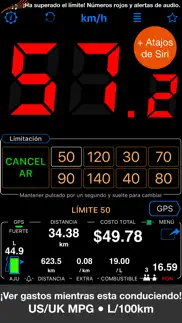 velocímetro 55 pro. kit gps. iphone capturas de pantalla 2