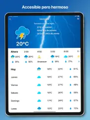 tiempo y clima para ti ipad capturas de pantalla 1