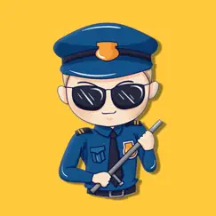 policeman stickers logo, reviews