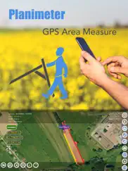 planimeter gps area measure ipad images 1