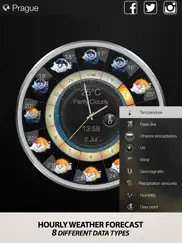 weather clock widget iPad Captures Décran 3
