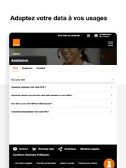 orange business lounge iPad Captures Décran 4