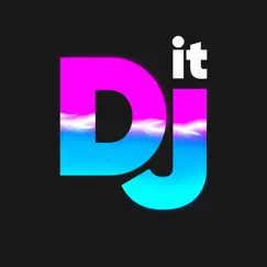dj it! virtual music mixer app logo, reviews