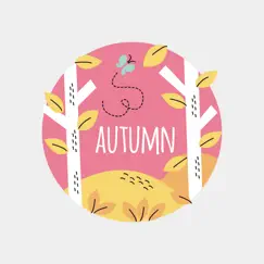 autumn is here stickers logo, reviews