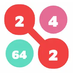 merge dots - 2048 puzzle games logo, reviews