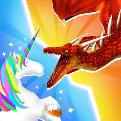 monsters vs unicorns fight logo, reviews