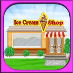 ice cream shop - icecream rush logo, reviews