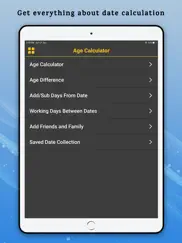 age calculator and manager ipad images 1