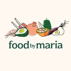 foodbymaria delicious recipes logo, reviews