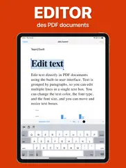 modifier pdf iPad Captures Décran 2