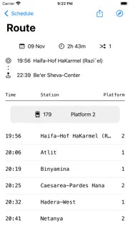 israel train iphone capturas de pantalla 3