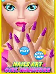 nails art girl manicure ipad images 1