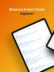 binance smart chain explorer iPad Captures Décran 1
