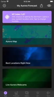 my aurora forecast & alerts iphone resimleri 1