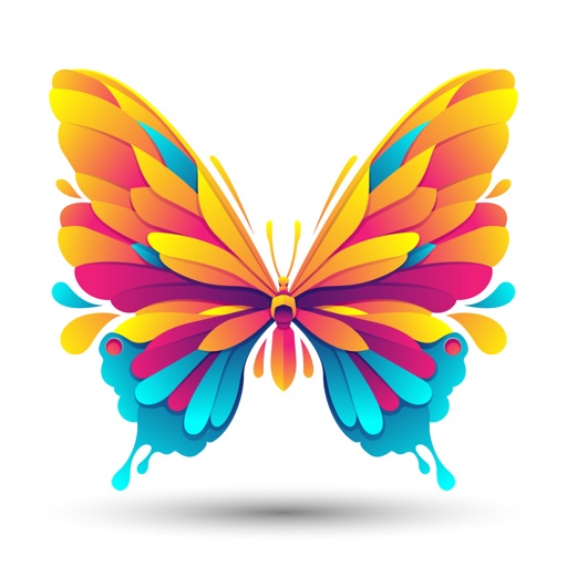 Glossy Butterflies Stickers app reviews download