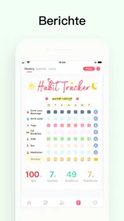 habit tracker - tagesplaner iphone bildschirmfoto 2