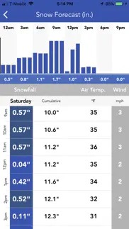 snow report & forecast iphone images 3