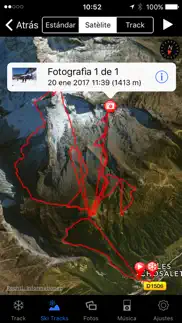 ski tracks lite iphone capturas de pantalla 2