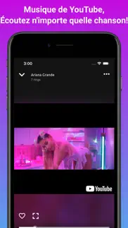 music video player offline mp3 iPhone Captures Décran 2