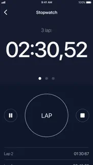 minuteur et chronometre iPhone Captures Décran 4