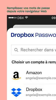dropbox passwords iPhone Captures Décran 3