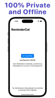 remindercal - reminders to cal iPhone Captures Décran 3