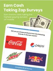 zap surveys - earn easy money ipad images 1