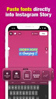 storyfont for instagram story iphone images 1