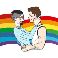 between gay pride stickers logo, reviews