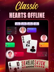 hearts offline - card game ipad images 1