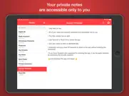 secure notepad - private notes ipad images 2