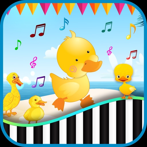 Baby Piano Duck Sounds Kids app reviews download