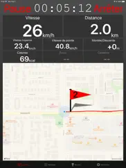 fitmeter bike - gps vélo iPad Captures Décran 1