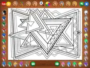 geometric designs coloring ipad images 3